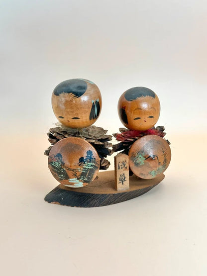 K10134 - Omiyage kokeshi doll from Asakusa Tokyo 淺草
