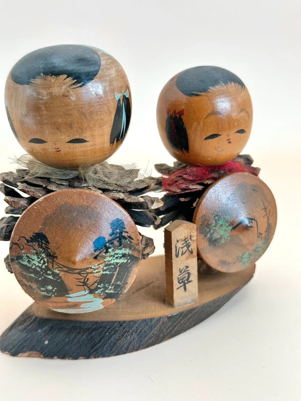K10134 - Omiyage kokeshi doll from Asakusa Tokyo 淺草