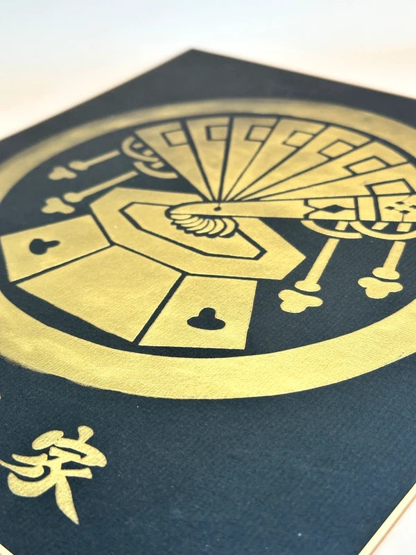 SHP101 - Original Shikishi artwork card 十河家