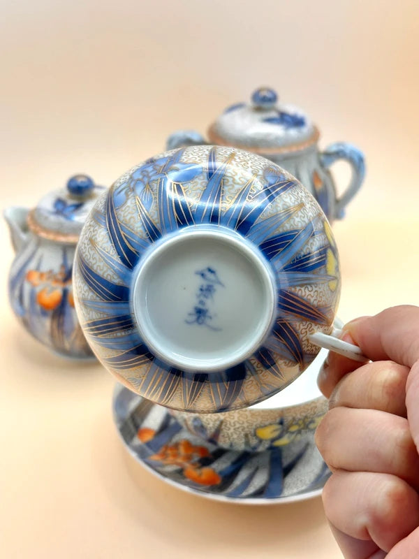 TB07 - Meiji-period Fukagawa Chuji porcelain - Fukagawa Seiji