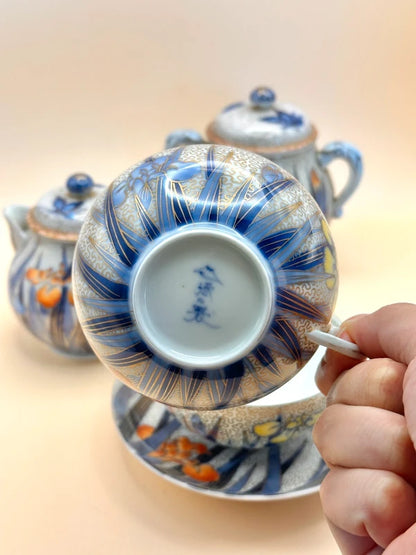 TB07 - Meiji-period Fukagawa Chuji porcelain - Fukagawa Seiji