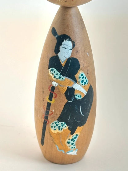 K10138 - Ukiyo-e Kokeshi Aomori 浮世絵と歌舞伎