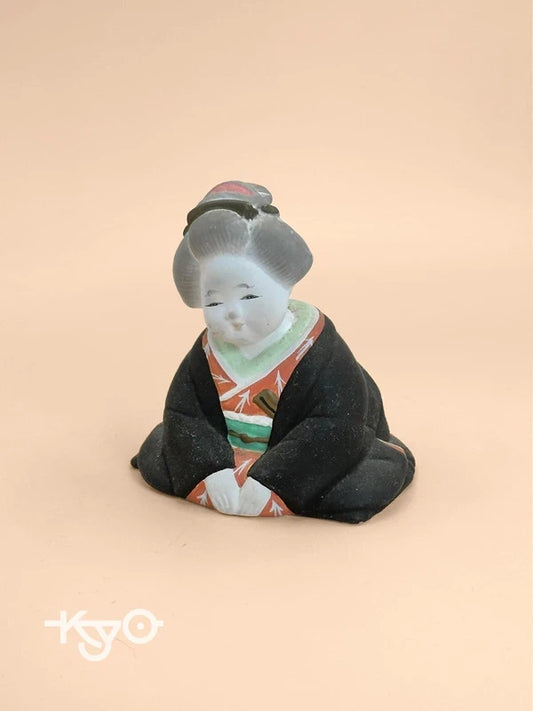 FT151 - Vintage Otafuku ceramic folk craft