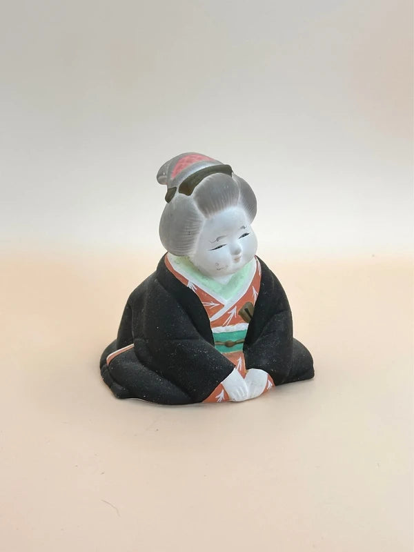 FT151 - Vintage Otafuku ceramic folk craft