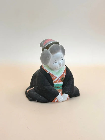 FT151 - Vintage Otafuku ceramic folk craft