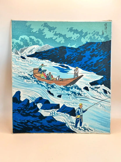 SHP111 - Shikishi print︱Tokuriki Tomikichiro 德力富吉郎
