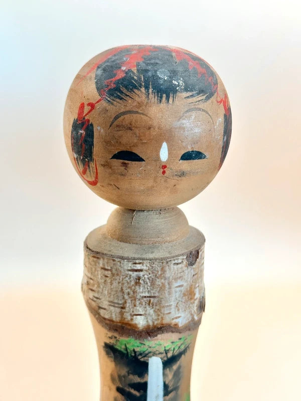 K20090 - Omiyage souvenir kokeshi Chūzenji 中禅寺