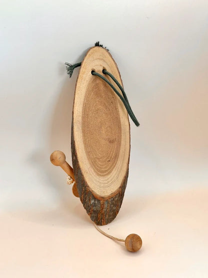 TB11 - Vintage 80s Wooden Owl Bell by Swinbell 株式会社スウィンベル