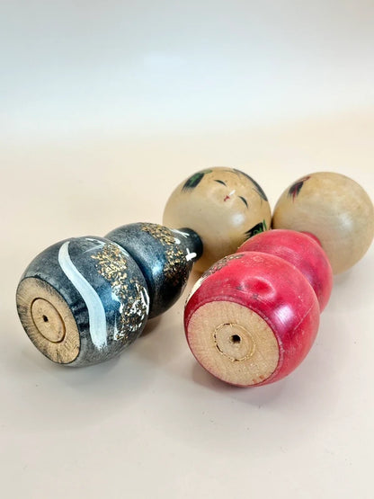 K10144 - Vintage Sosaku kokeshi doll set