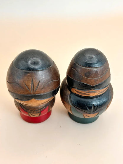 K10145 - Sosaku kokeshi doll Ainu set