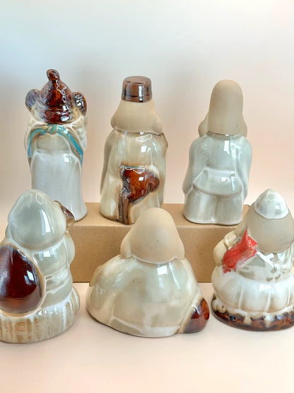 FT162 - Ceramic figurines Seven Lucky Gods