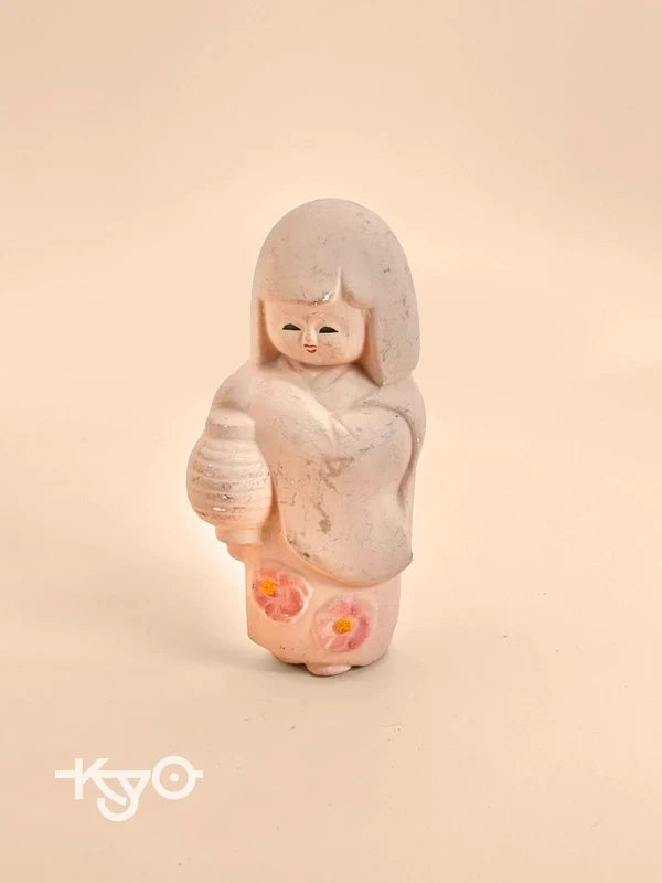 FT165 - Vintage tsuchi ningyō clay doll 土人形