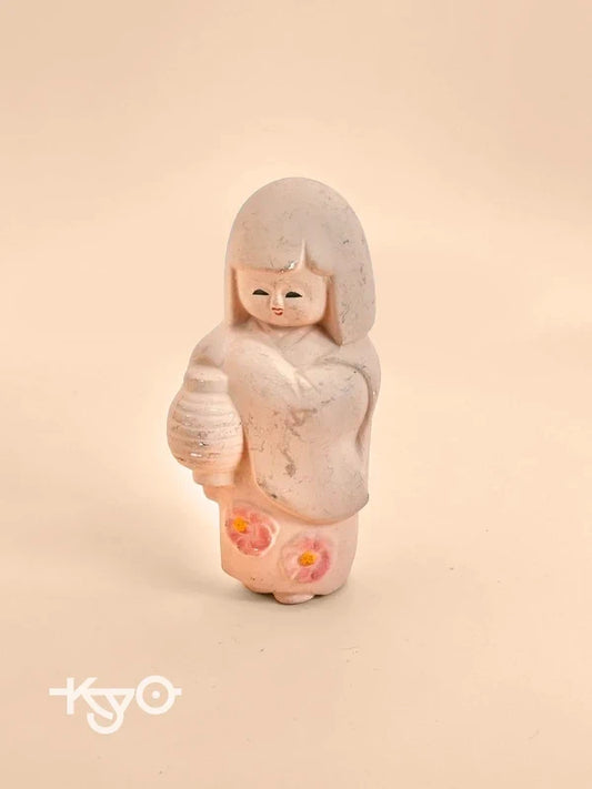 FT165 - Vintage tsuchi ningyō clay doll 土人形