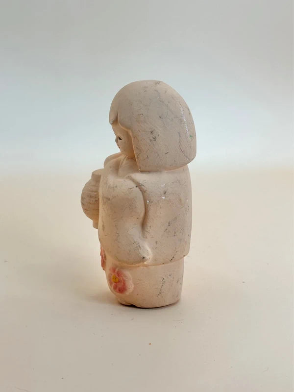 FT165 - Vintage tsuchi ningyō clay doll 土人形