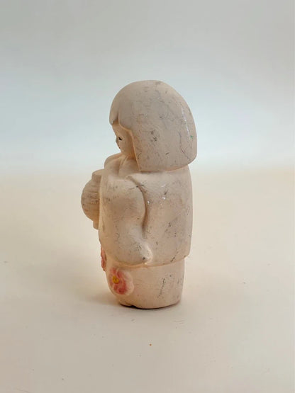 FT165 - Vintage tsuchi ningyō clay doll 土人形