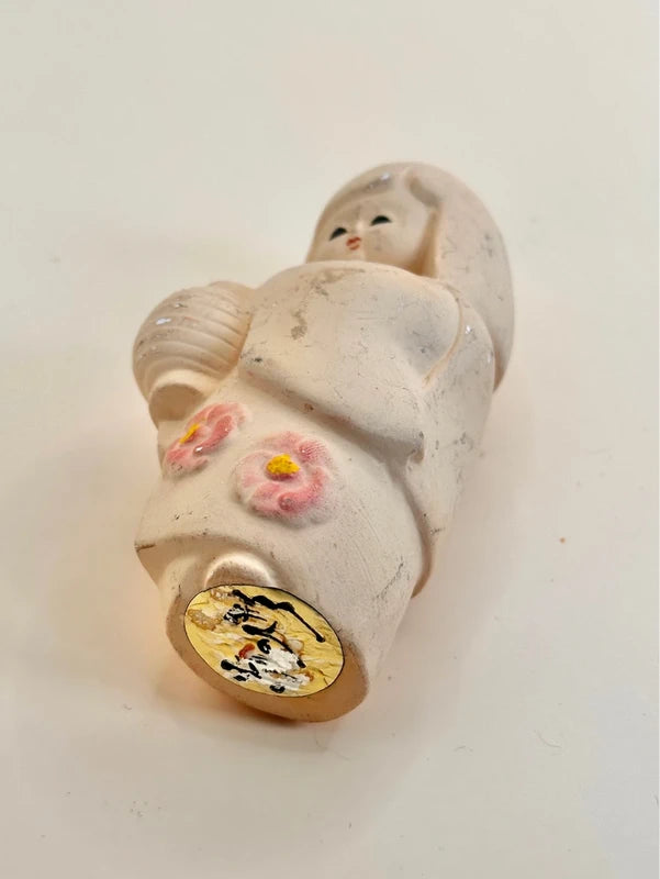 FT165 - Vintage tsuchi ningyō clay doll 土人形