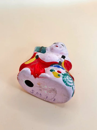 FT166 - Vintage Fushimi Ningyō folk toy 伏見人形 布袋尊