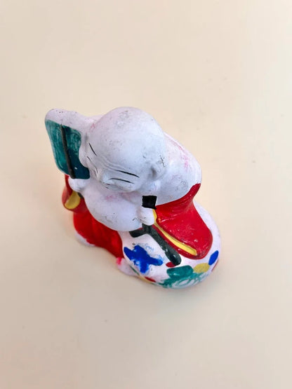 FT166 - Vintage Fushimi Ningyō folk toy 伏見人形 布袋尊