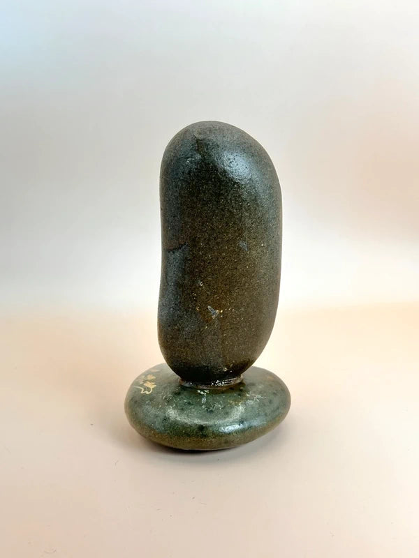 FT170 - Omiyage stone art with poem of Nachi Falls