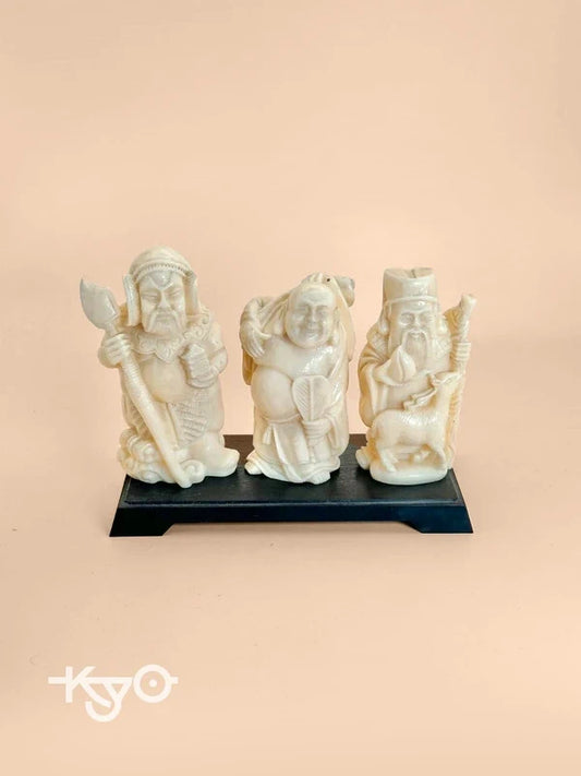 FT173 - Vintage Three Star Gods - Fu Lu Shou