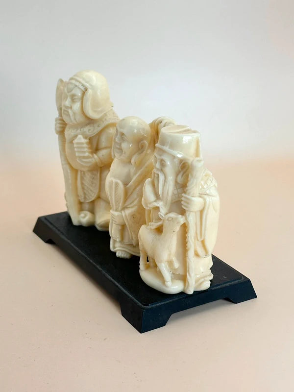 FT173 - Vintage Three Star Gods - Fu Lu Shou