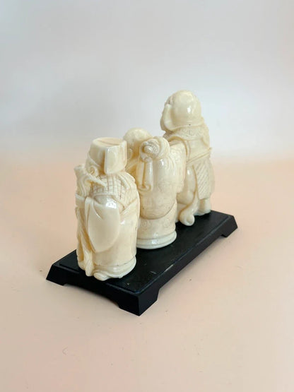 FT173 - Vintage Three Star Gods - Fu Lu Shou