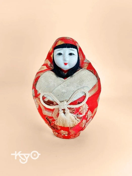 FT175 -  Folk toy Hime Daruma 姫だるま