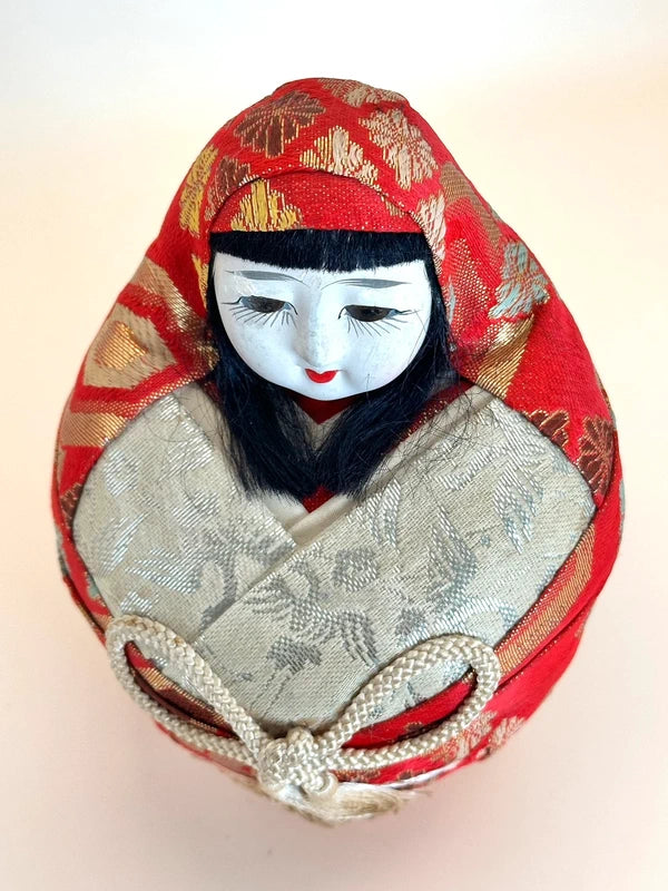 FT175 -  Folk toy Hime Daruma 姫だるま