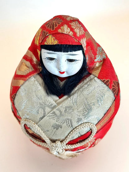 FT175 -  Folk toy Hime Daruma 姫だるま