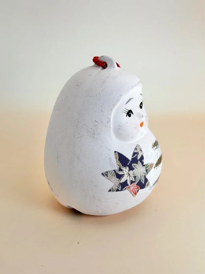 CB052 - Cloche japonaise en argile Dorei Tsuchi-Suzu Himedaruma