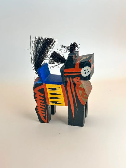 FT178 - Vintage Japan folk toy Miharu Koma 三春駒