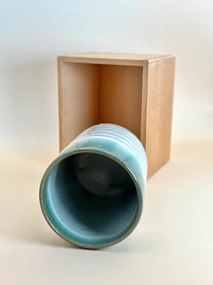 TB14 - Handcrafted Ueno-yaki Green Tea Cup