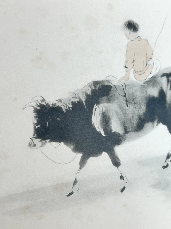 SHP137 - Shikishi Print of Hirafuku Hyakusui 平福百穂