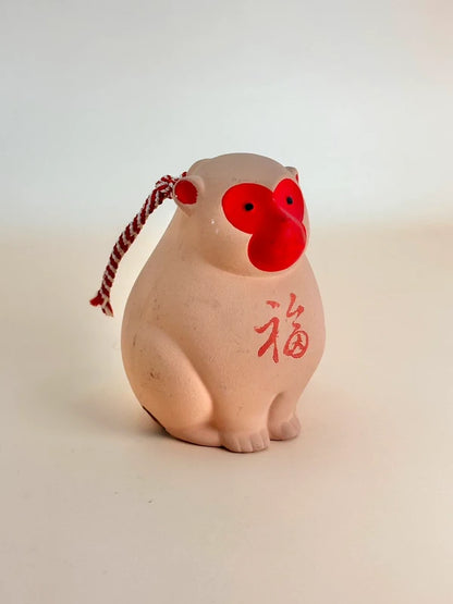 CB053 - Japanese Clay Bell Dorei Monkey Kirishima