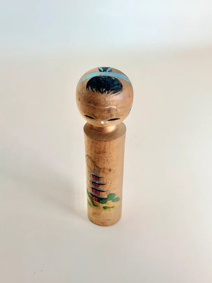 K10146 - Omiyage kokeshi from Kyoto Kiyomizu-dera 清水寺