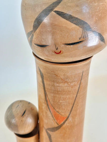 K30016 - Sosaku kokeshi by Sato Suigai 佐藤翠涯