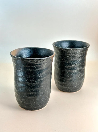 TB18 - Mino-yaki Japanese Tea Cups Seian Kiln 西庵窯