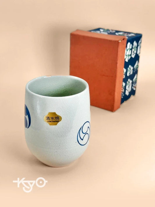 TB19 - Vintage Kiyomizu-yaki tea cup 清水焼