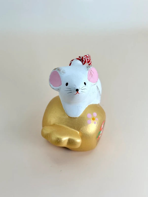 CB055 - Dorei clay bell crafted by Yakushigama 薬師窯