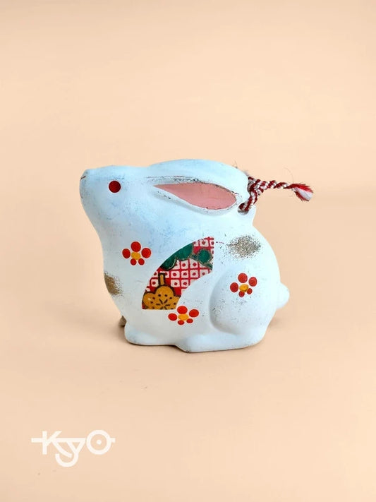 CB056 - Japanese clay bell ornament Dorei 薬師窯