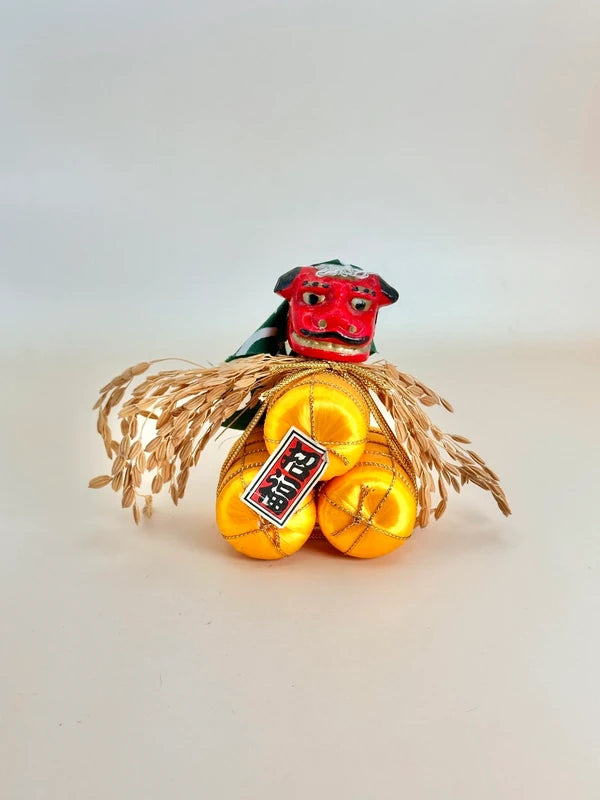 FT182 - Vintage folk crafts Shishi-mai Lion 獅子舞