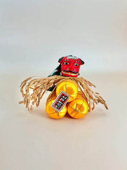 FT182 - Vintage folk crafts Shishi-mai Lion 獅子舞