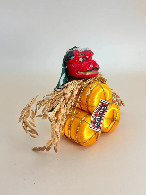 FT182 - Vintage folk crafts Shishi-mai Lion 獅子舞