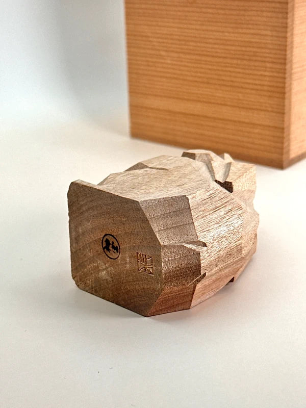 FT185 - Wood Carving Zodiac Rabbit of Ise Jingū