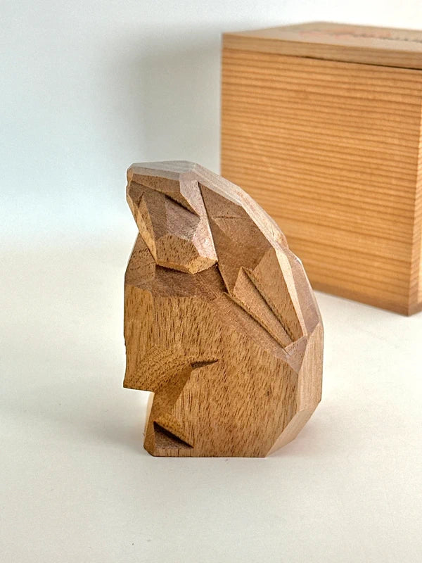 FT185 - Wood Carving Zodiac Rabbit of Ise Jingū