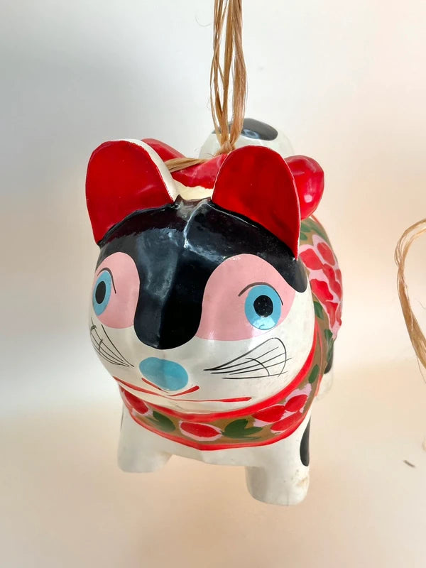 FT187 - LARGE Nagoya Inu Hariko folk craft 犬張子