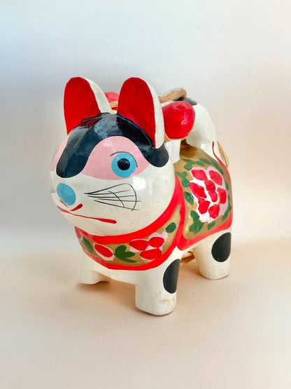 FT187 - LARGE Nagoya Inu Hariko folk craft 犬張子