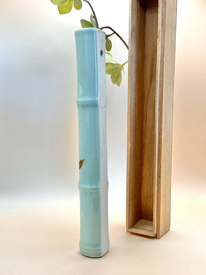 TB21 - Arita-yaki bamboo flower vase 有田燒