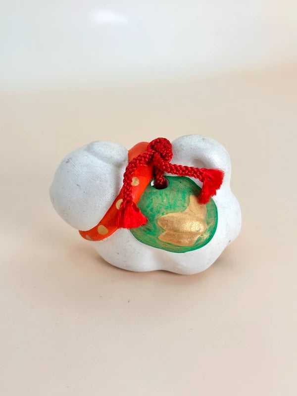 CB062 - Guardian Puppy of Yoshidaji Dog Clay Bell