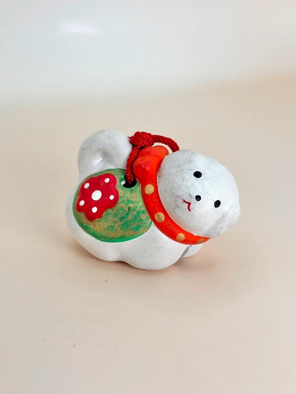 CB062 - Guardian Puppy of Yoshidaji Dog Clay Bell